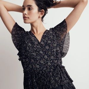 NWOT Madewell Wrap Top
